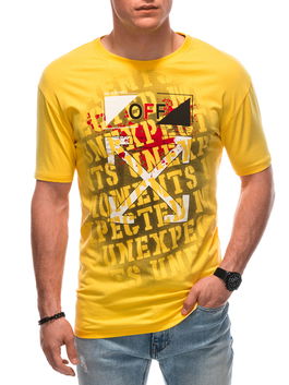 Edoti Men's printed t-shirt
