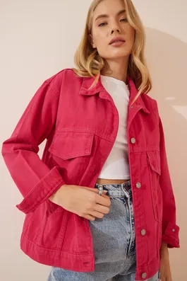 Happiness İstanbul Winter Jacket - Pink - Puffer