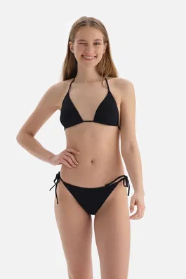 Dagi Bikini Bottom - Black - Plain