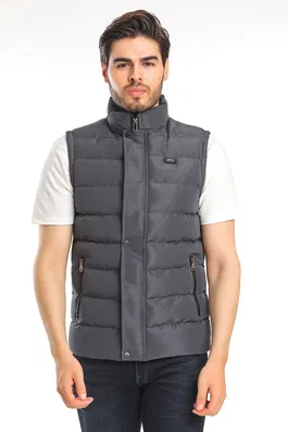 Slazenger Vest - Gray - Puffer