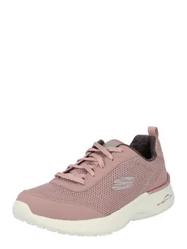 SKECHERS Sneaker low roz eozină / alb
