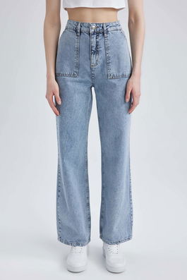 DEFACTO Wide Leg Cargo Jeans