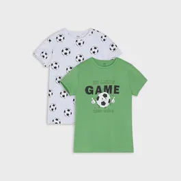 Sinsay - Set de 2 tricouri - Verde