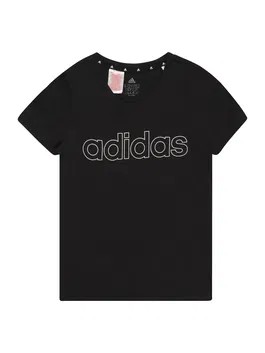 ADIDAS SPORTSWEAR Tricou funcțional negru / alb