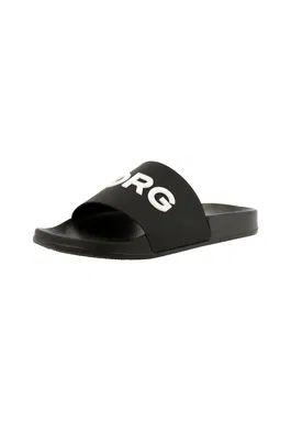 BJÖRN BORG Flip-flops negru / alb