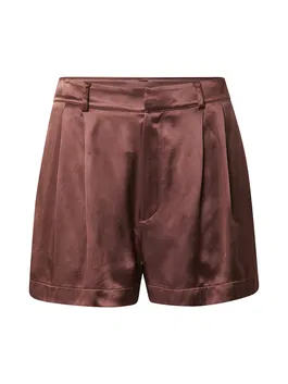 A LOT LESS Pantaloni cutați 'Valentina' ciocolatiu