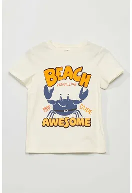 Tricou de bumbac cu imprimeu