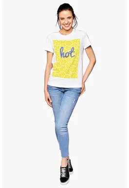 Tricou de bumbac cu imprimeu