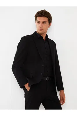 LC Waikiki Blazer - Black - Regular fit