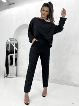 Sweatshirt black By o la la cxp1261.black