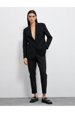 Koton Oversized Blazer Jacket With Two Buttons