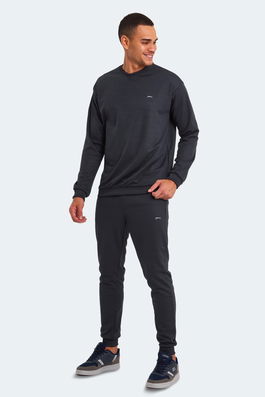 Slazenger OFFENDER KTN Men's Tracksuit Suit Dark Gray