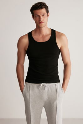 GRIMELANGE Martin Black Solitaire Undershir