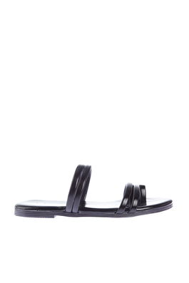 Yaya by Hotiç Mules - Black - Flat