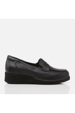 Hotiç Loafer Shoes - Black - Flat
