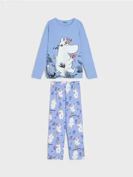Sinsay - Set pijama - albastru