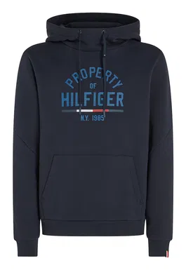 Hanorac regular fit cu imprimeu si maneci cazute pentru fitness