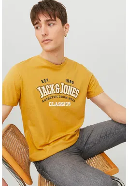 Tricou de bumbac organic cu imprimeu logo