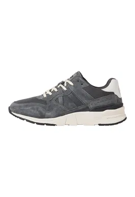 Pantofi sport de piele intoarsa cu garnituri de plasa