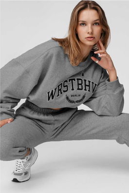 Madmext Women's Anthracite Tracksuit Suit Mg835
