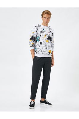 Koton Jogger Sweatpants with a drawstring waist and pockets.