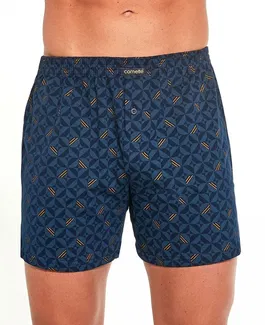 Pantaloni scurți pentru bărbați Cornette Comfort albastru închis (002/228)