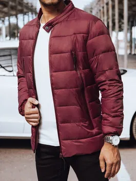 Quilted Men's Hoodless Jacket Dstreet