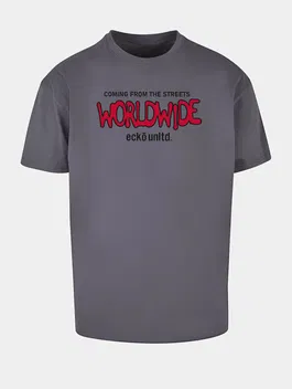 Men's T-shirt Ecko Unltd. Worldwide2 - dark gray