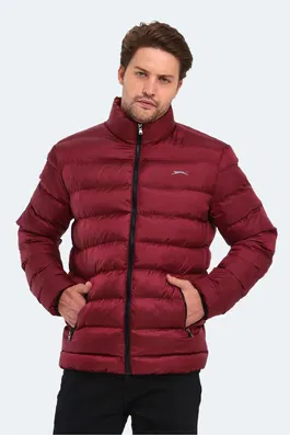 Slazenger HONOR I Men's Jackets &; Coats Claret Red / Claret Red