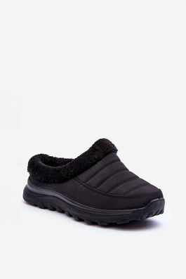 Low snowshoes with zipper Olwina black