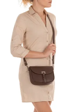 Geanta crossbody de piele