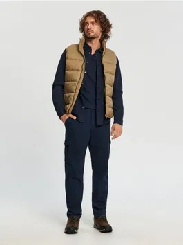 Sinsay - Pantaloni - bleumarin