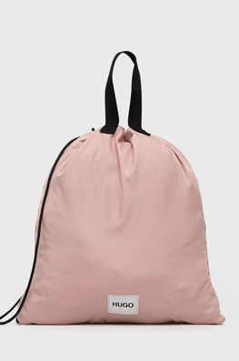Hugo Rucsac culoarea roz, material neted Dama