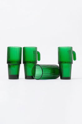 DOIY - Un set de pahare (4-pack) verde