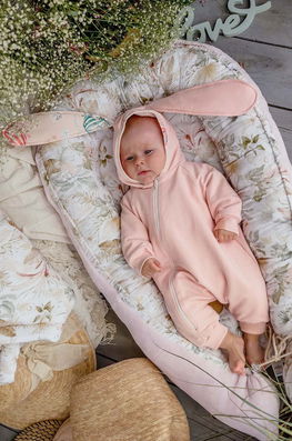 Jamiks cocon pentru bebe ANGELA , Timpul de somn bej Dama