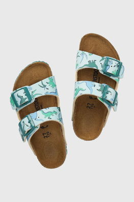 Birkenstock slapi copii Arizona , Papuci albastru Barbati