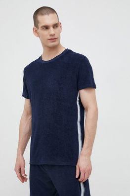 Calvin Klein tricou de plajă culoarea albastru marin bleumarin Barbati