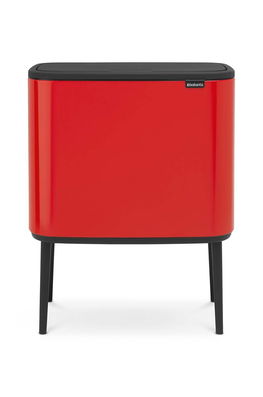 Brabantia cos de gunoi Bo Touch Hi, 3 x 11 L rosu