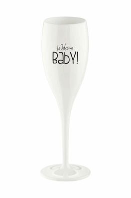 Koziol set de pahare de șampanie Cheers 100 ml 6-pack alb