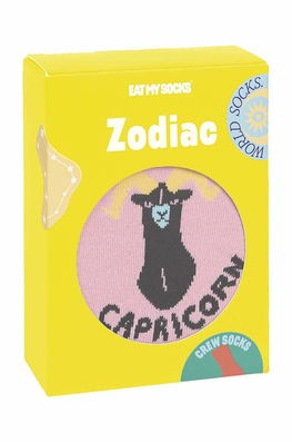 Eat My Socks sosete Zodiac Capricorn multicolor