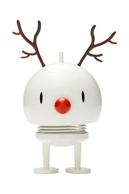 Hoptimist Decorație Reindeer Bumble M alb