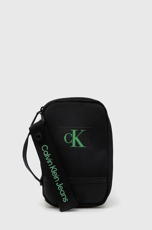 Calvin Klein Jeans portfard culoarea negru Barbati