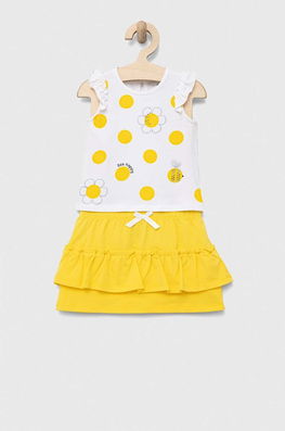 Birba&Trybeyond compleu bebe culoarea galben , Compleuri Dama