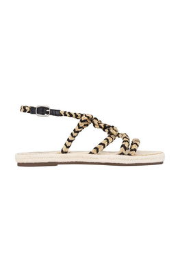Manebi sandale Rope Sandals femei, culoarea bej, F 7.5 Y0 Dama