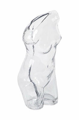 DOIY vaza decorativa Body transparent
