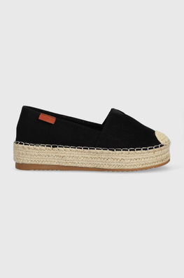 Answear Lab espadrile culoarea negru, cu platforma Dama