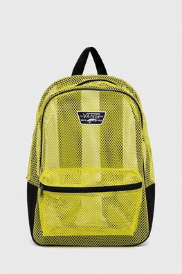 Vans ghiozdan copii MESH NEW SKOOL BACKPACK EVENING PRIMROS culoarea galben, mare, cu imprimeu , Rucsacuri Barbati