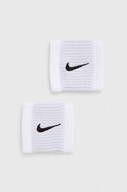Nike brățări 2-pack culoarea alb