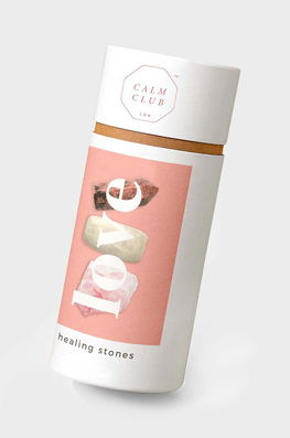 Luckies of London set de cristal cu suport Love Healing Stones multicolor
