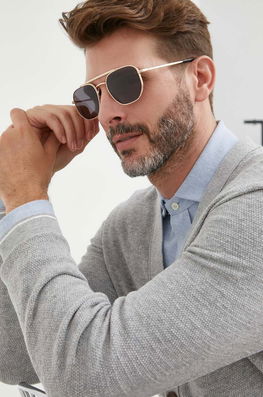 David Beckham ochelari de soare barbati, culoarea negru